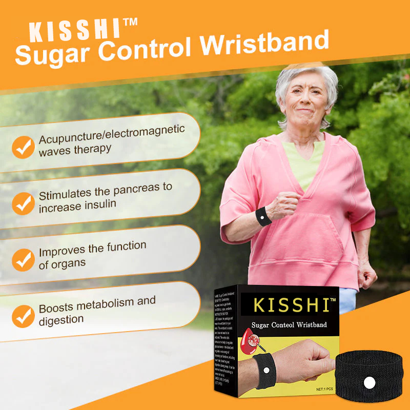🌟LAST DAY SALE 80% OFF🌟 KISSHI™ Sugar Control Wristband