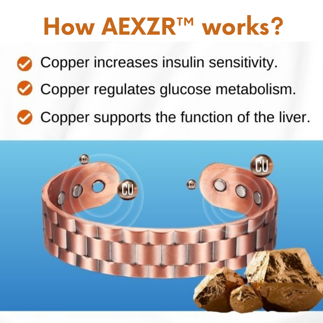 AEXZR™ SugarDown Therapeutic Bracelet 🏆