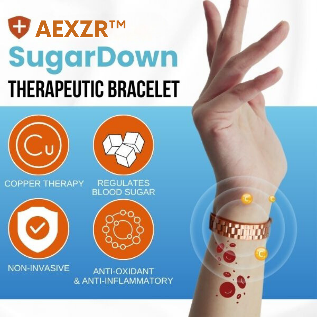 AEXZR™ SugarDown Therapeutic Bracelet 🏆