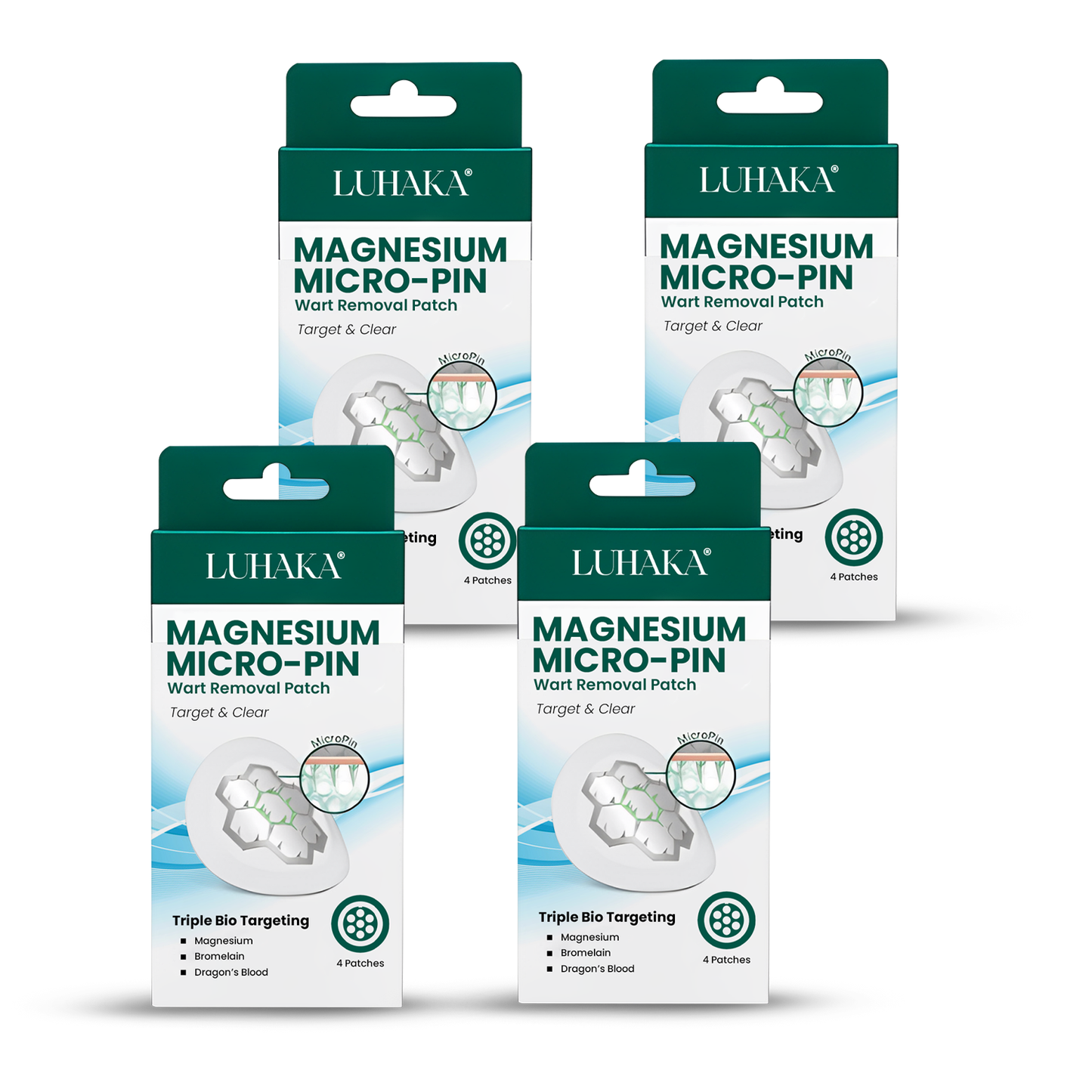 Luhaka® Magnesium Micro-pin Wart Removal Patch_Ultra03