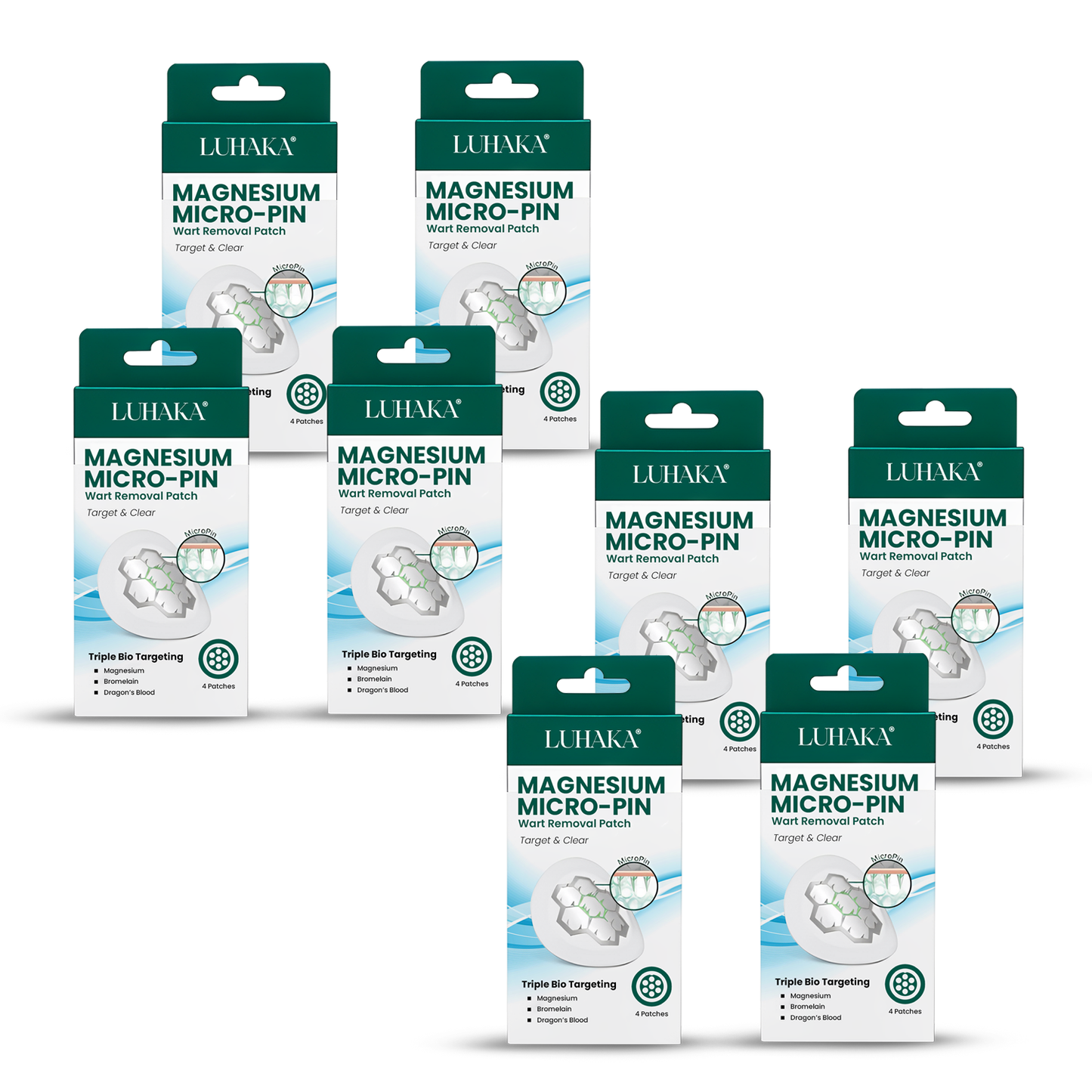 Luhaka® Magnesium Micro-pin Wart Removal Patch_Ultra03