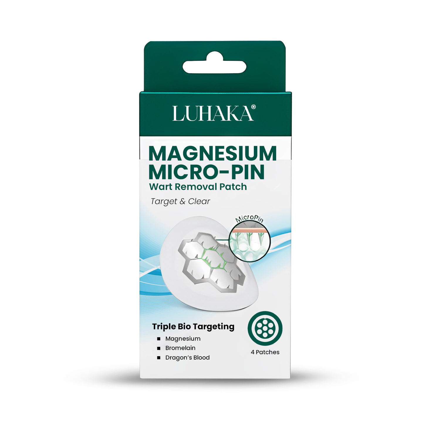 Luhaka® Magnesium Micro-pin Wart Removal Patch_Ultra03