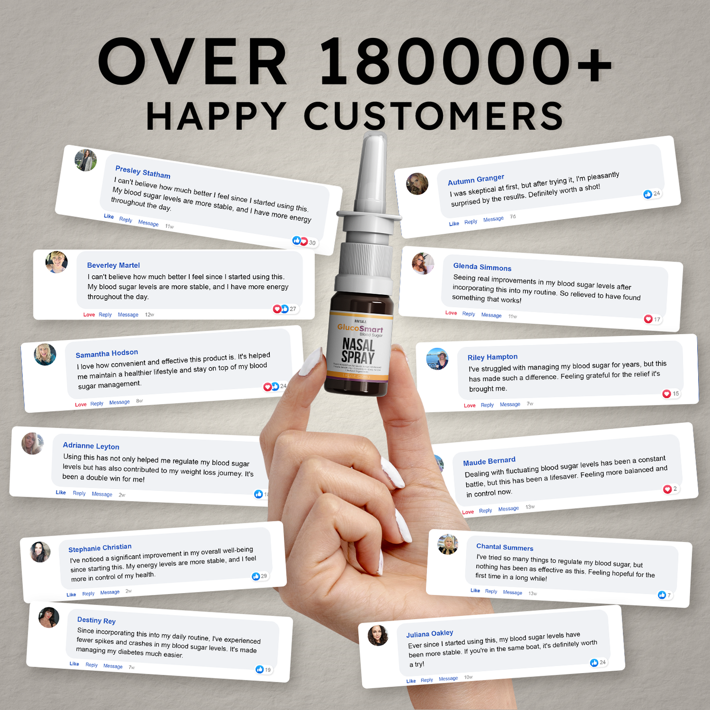 GlucoSmart Blood Sugar Nasal Spray (🔥LAST DAY 50% OFF🔥)