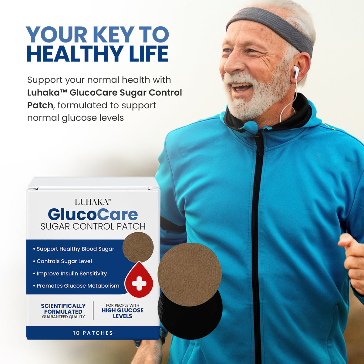 Luhaka™ GlucoCare Sugar Control Patch🔥Enjoy Special Discounts🔥