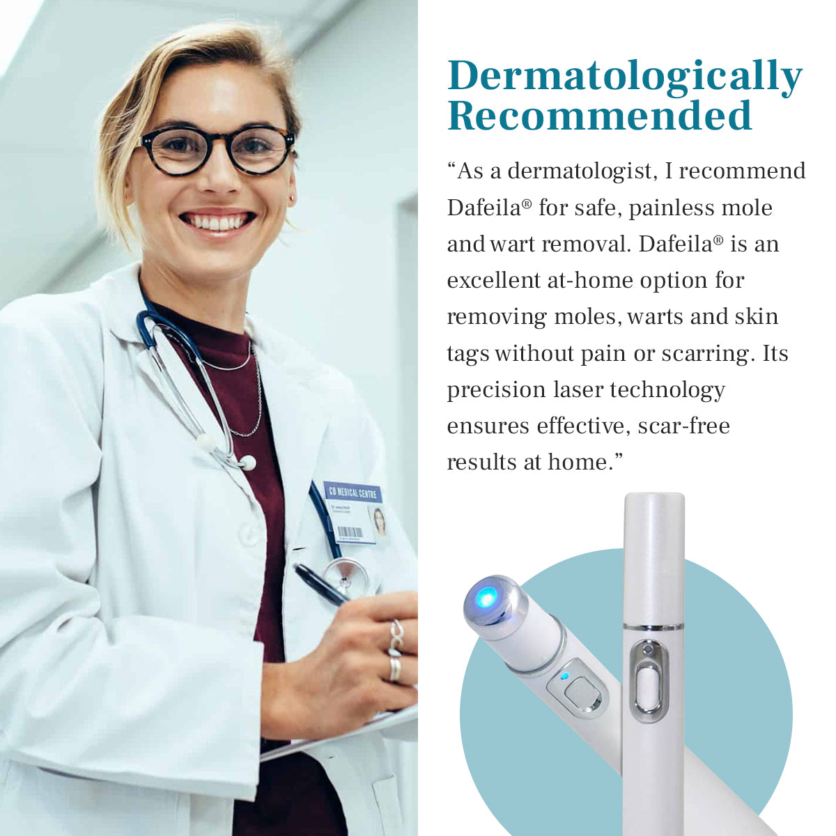 DAFEILA® LumeSkin Mole and Wart Removal Laser Pen 5