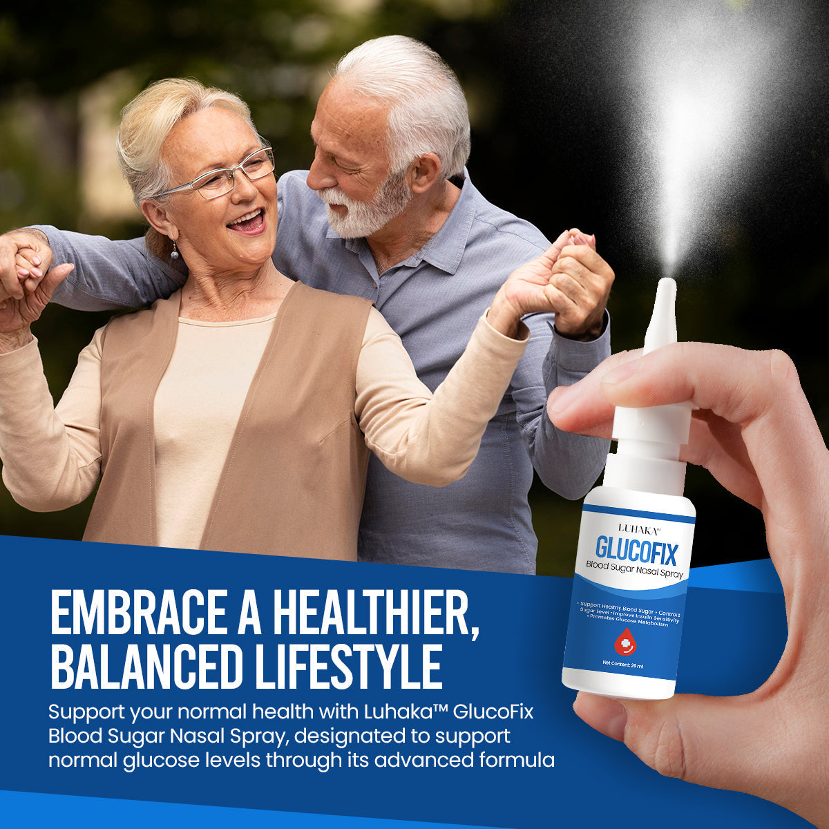💥Limited Offer💥 Luhaka™ GlucoFix Blood Sugar Nasal Spray