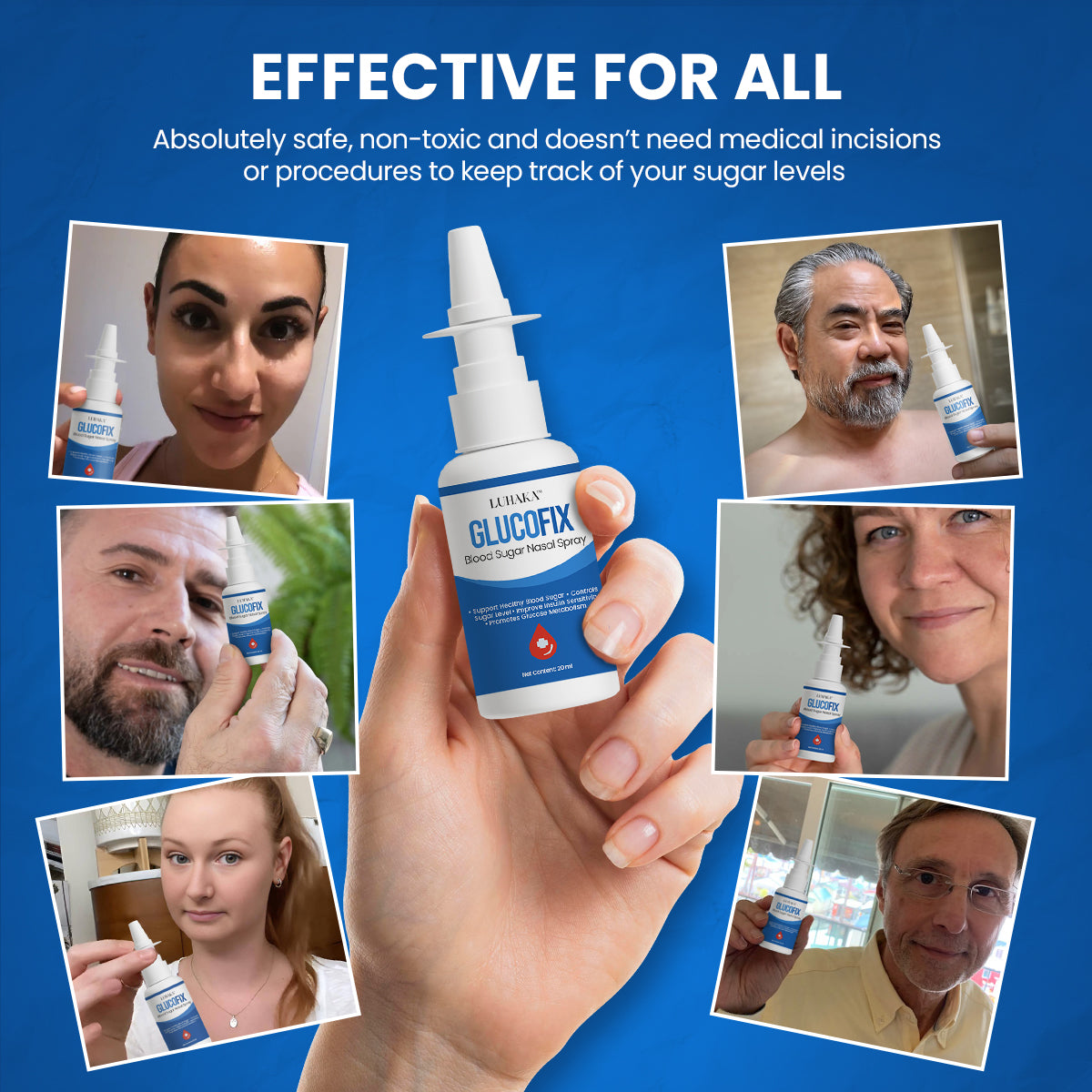 💥Limited Offer💥 Luhaka™ GlucoFix Blood Sugar Nasal Spray