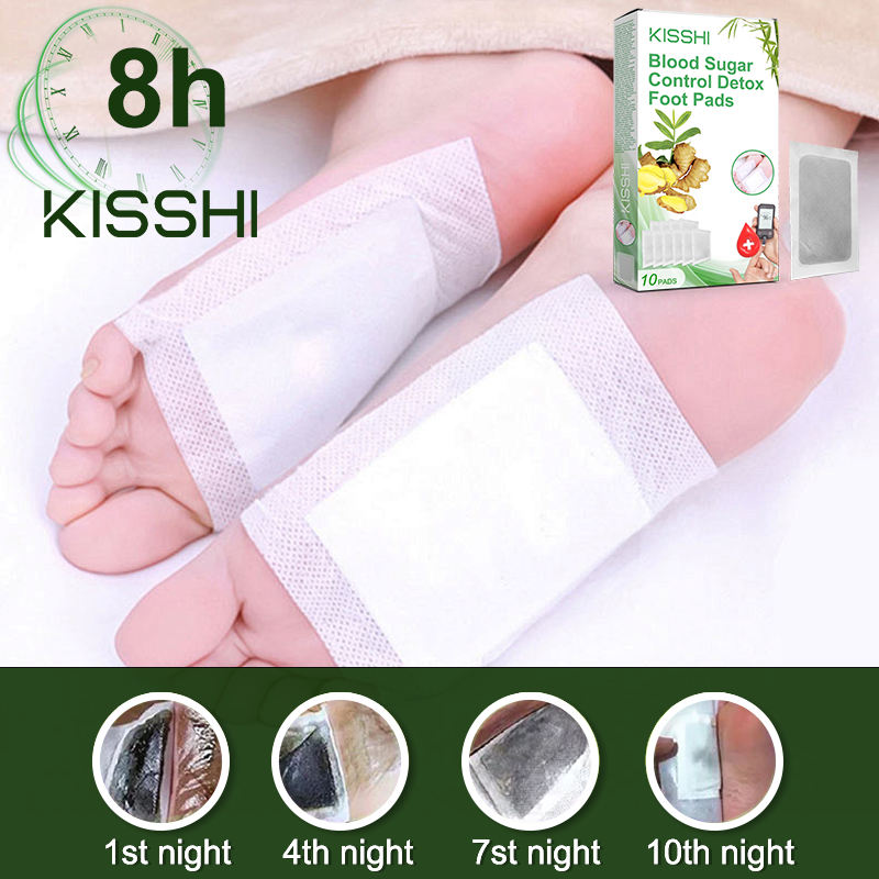 KISSHI™ Blood Sugar Control Detox Foot Pads 🎉