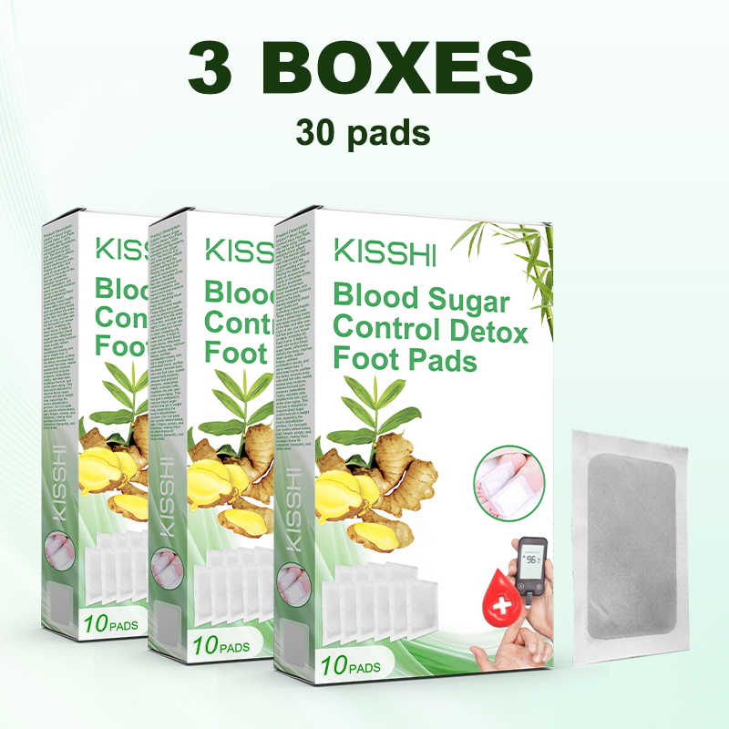 KISSHI™ Blood Sugar Control Detox Foot Pads 🎉