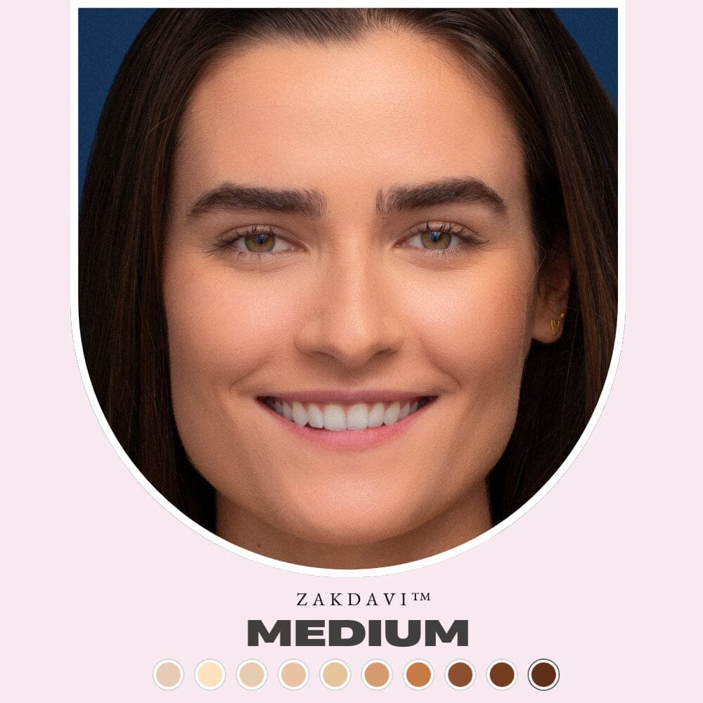 Zakdavi Super Coverage Foundation with Buffing Brush✨