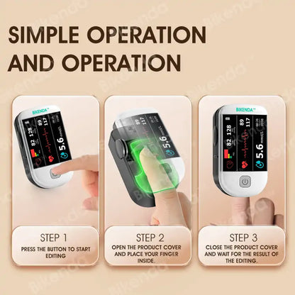 【OFFICIAL STORE】Bikenda™ Next-Generation Intelligent Multifunctional Non-Invasive Laser Blood Glucose Meter [99.9% Accuracy]