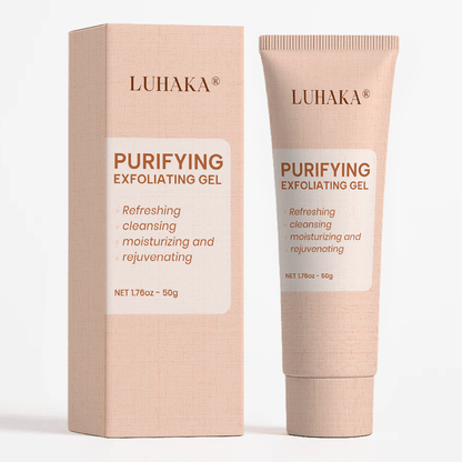 Luhaka® Purifying Exfoliating Gel for Acanthosis Nigricans, Exfoliation, Dark Spots, Skin Tags, and Eczema ❣️