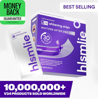 V34 Whitening Strips