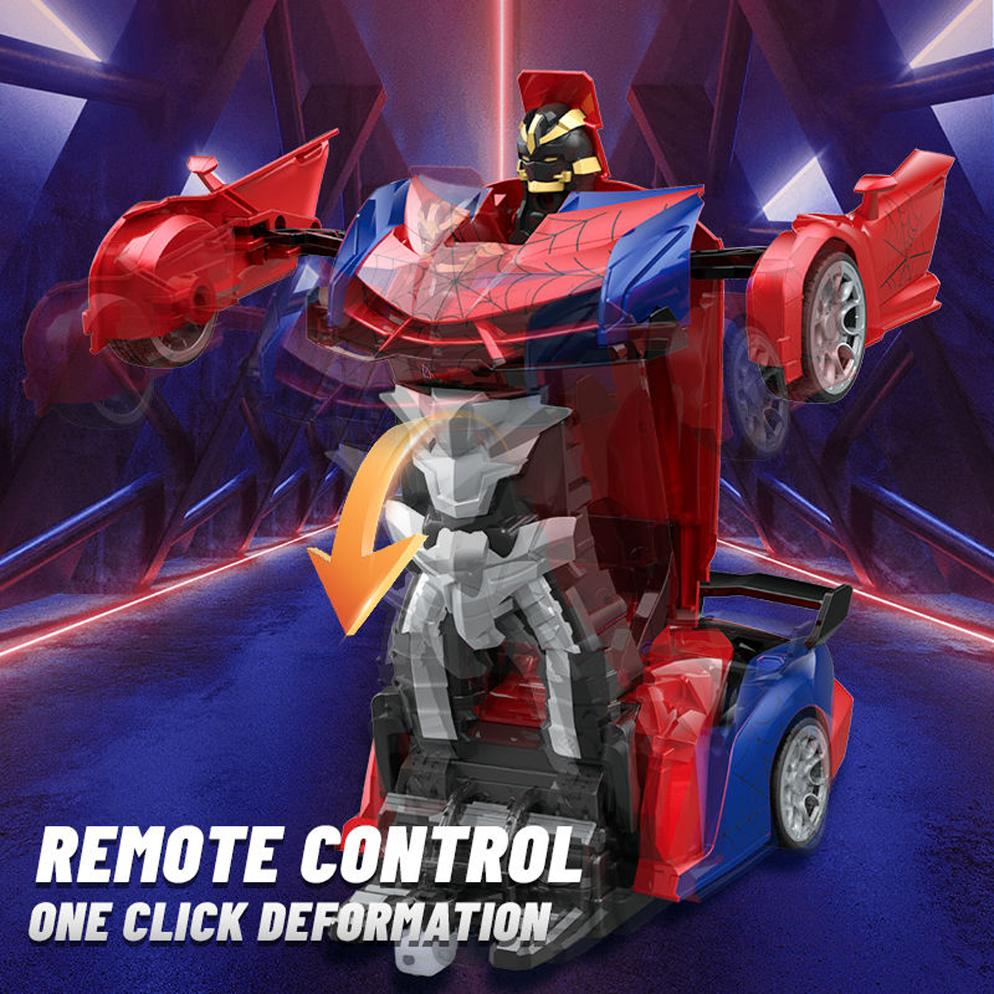 Transform Rc Cars for Boys 4-7 8-12, 2.4Ghz Remote Control Car ACE 1