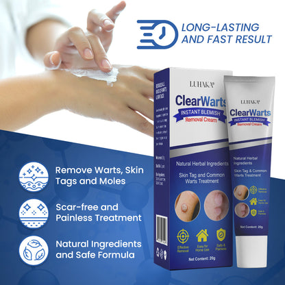 Luhaka® ClearWarts  Instant Blemish Removal Cream