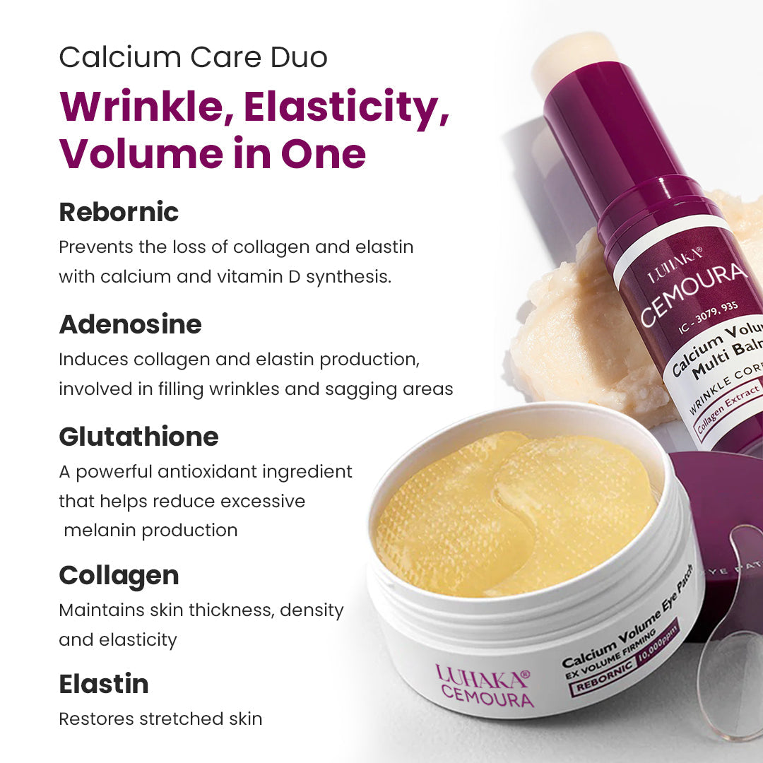 Luhaka® Cemoura Calcium Volume Multi Balm + Eye Patch