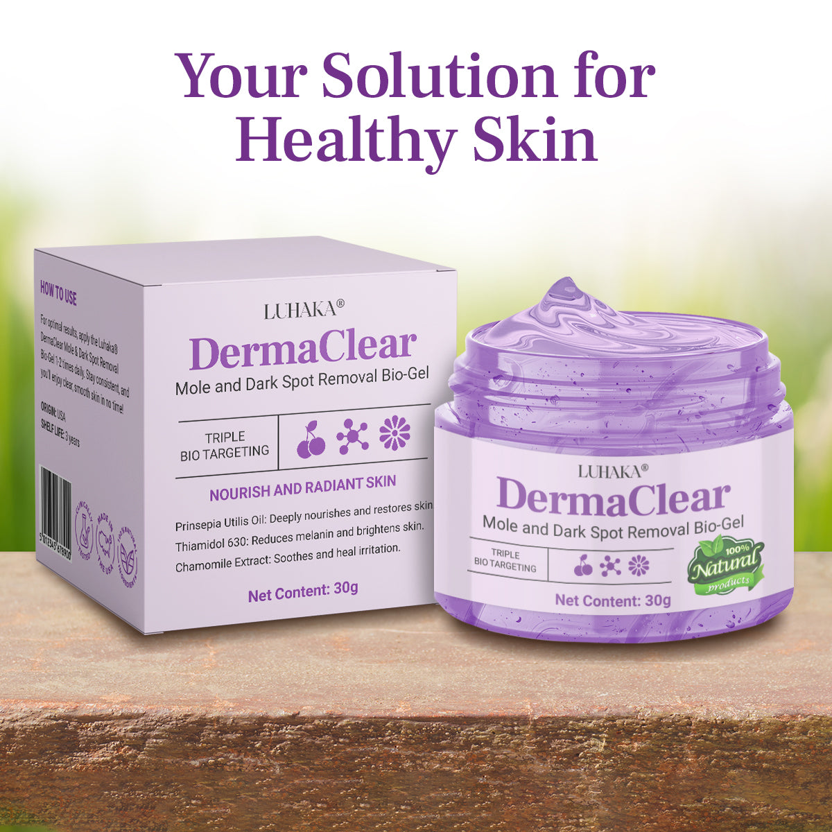 Luhaka® DermaClear Mole and Dark Spot Removal Bio-Gel_Ultra02