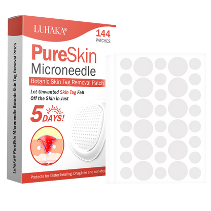 Luhaka® PureSkin Microneedle Botanic Skin Tag Removal Patch ACE 1