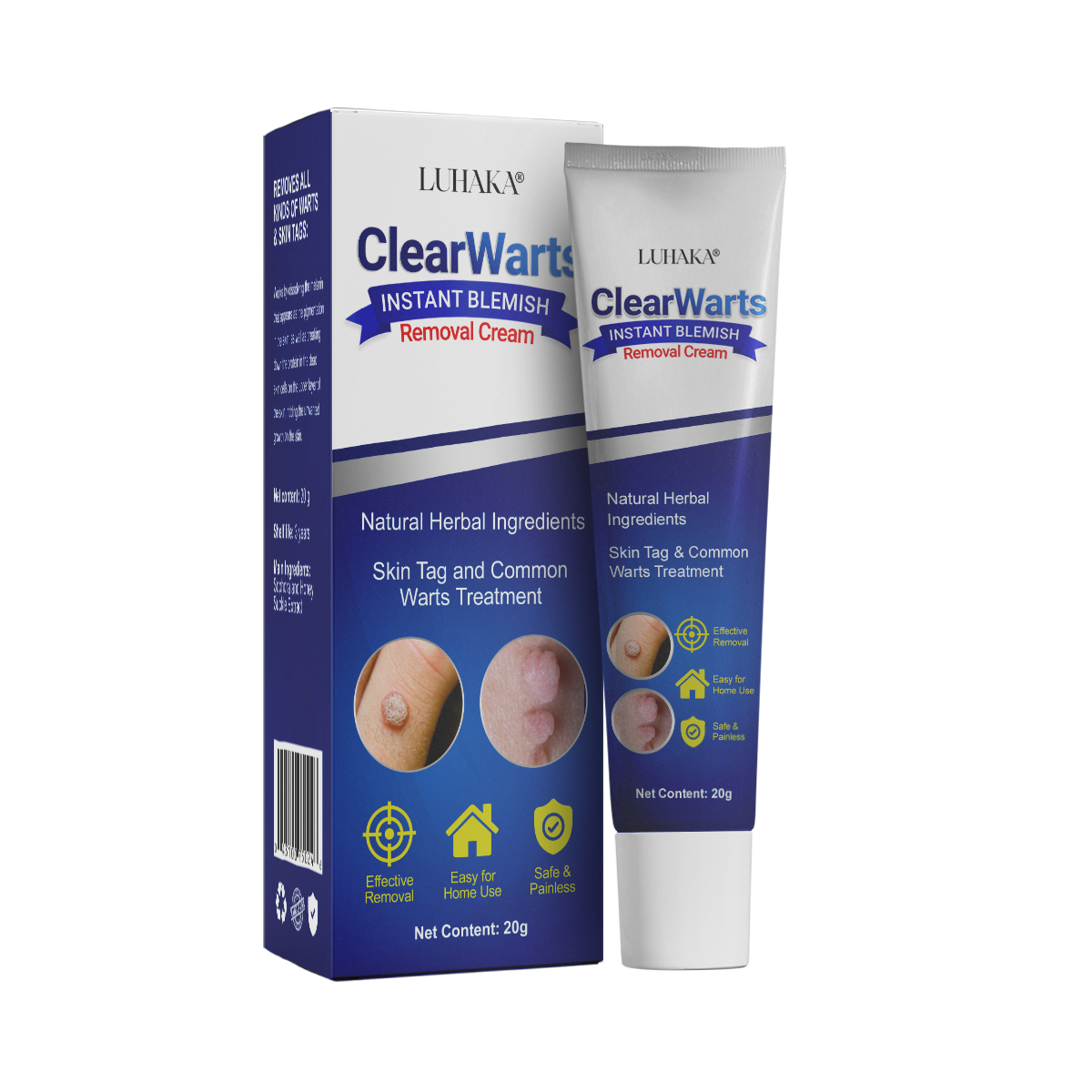 Luhaka® ClearWarts  Instant Blemish Removal Cream